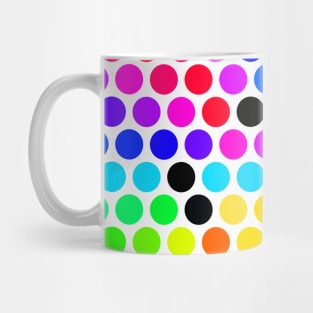 Geometic Rainbow Mug